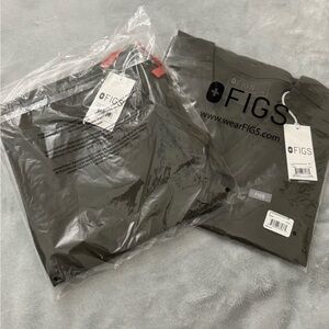 Wear Figs Gray Moss Set, SR top, MR pants